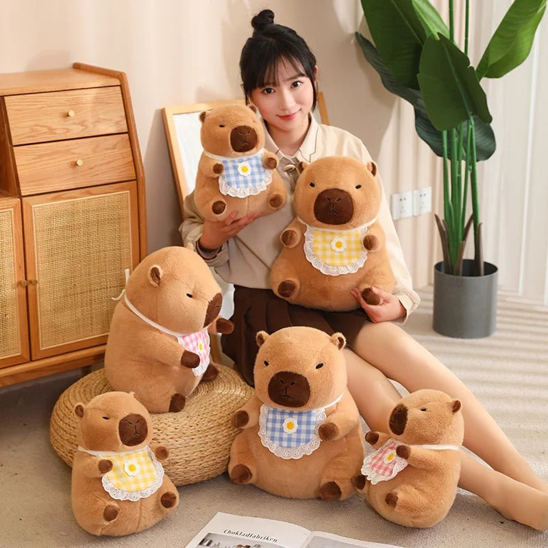 Kawaiimi - kawaii plushies for girls & kids - Baby Capybara Plushie - 4