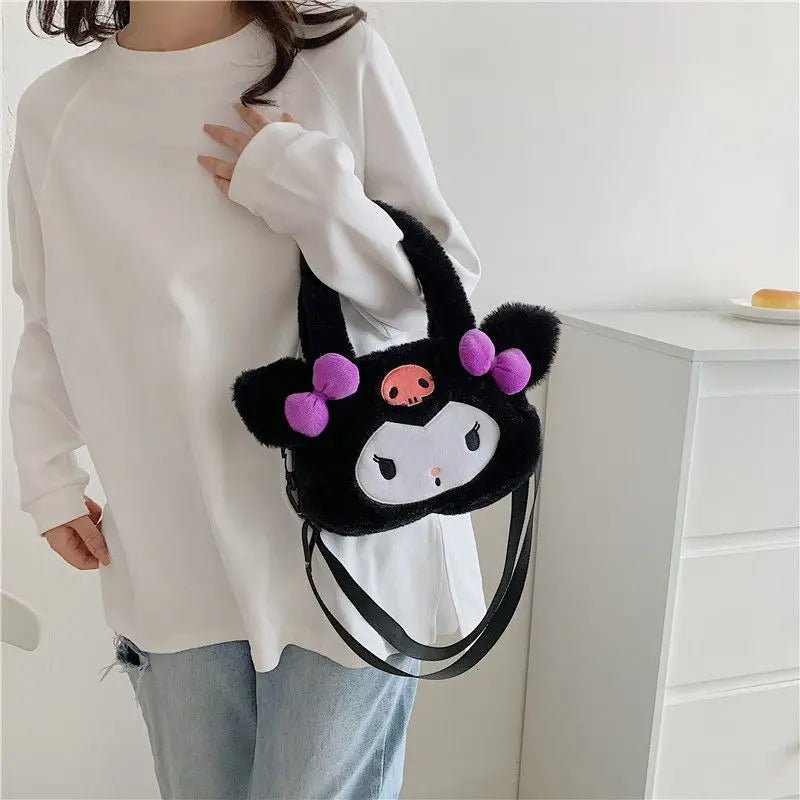 Kawaiimi - tote bags & hand bags for girls and kids - Baby Sanrio Crossbody Plush Bag - 14