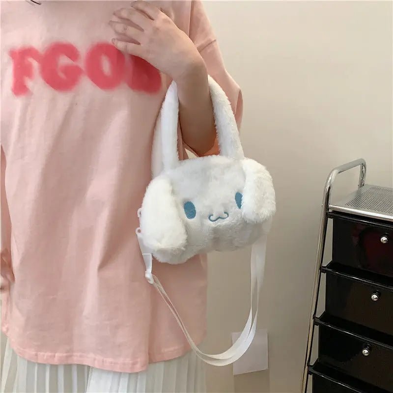 Kawaiimi - tote bags & hand bags for girls and kids - Baby Sanrio Crossbody Plush Bag - 15