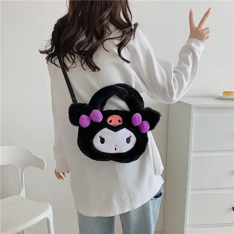 Kawaiimi - tote bags & hand bags for girls and kids - Baby Sanrio Crossbody Plush Bag - 20