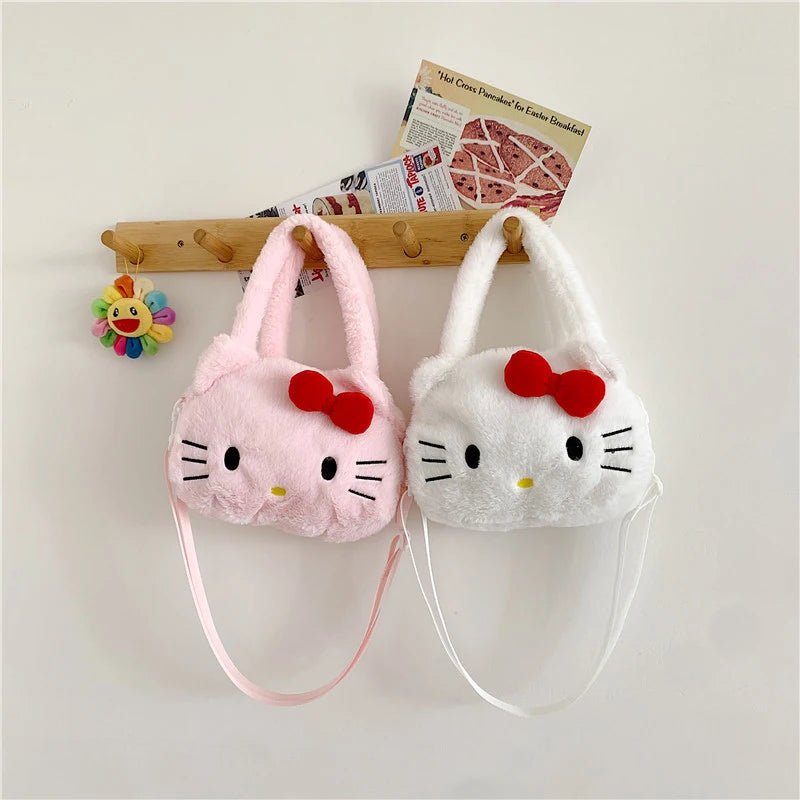 Kawaiimi - tote bags & hand bags for girls and kids - Baby Sanrio Crossbody Plush Bag - 3