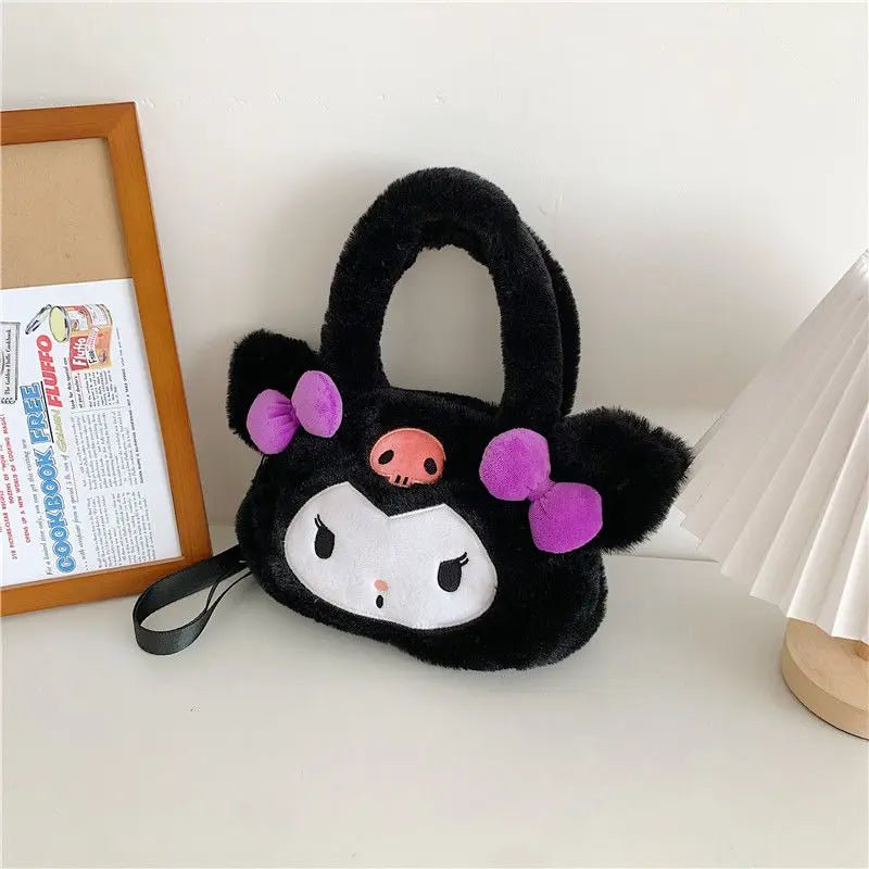 Kawaiimi - tote bags & hand bags for girls and kids - Baby Sanrio Crossbody Plush Bag - 7