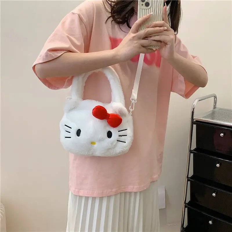 Kawaiimi - tote bags & hand bags for girls and kids - Baby Sanrio Crossbody Plush Bag - 19