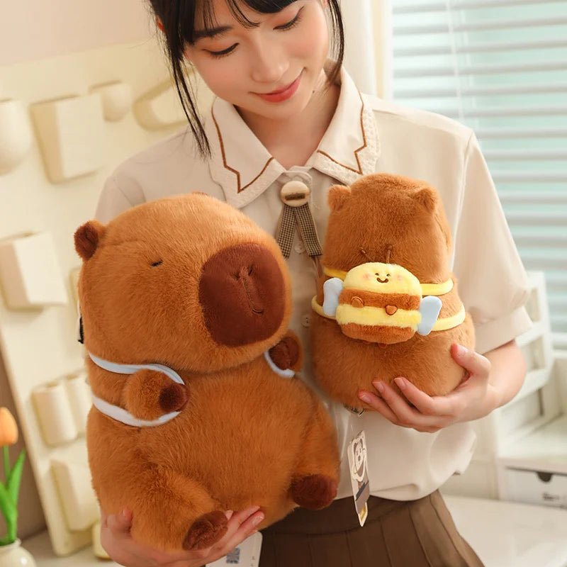 Kawaiimi - kawaii plushies for girls & kids - Back to School Capybara Plushies - 8