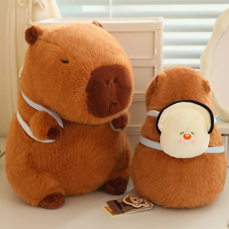 Kawaiimi - kawaii plushies for girls & kids - Back to School Capybara Plushies - 5