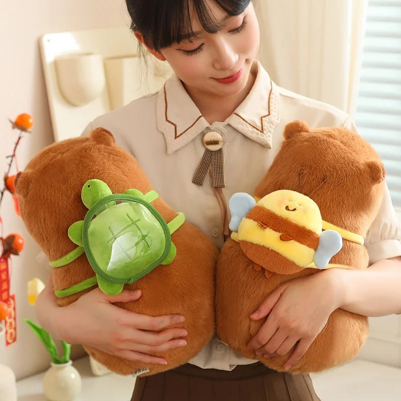 Kawaiimi - kawaii plushies for girls & kids - Back to School Capybara Plushies - 3