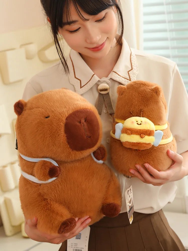 Kawaiimi - kawaii plushies for girls & kids - Back to School Capybara Plushies - 6