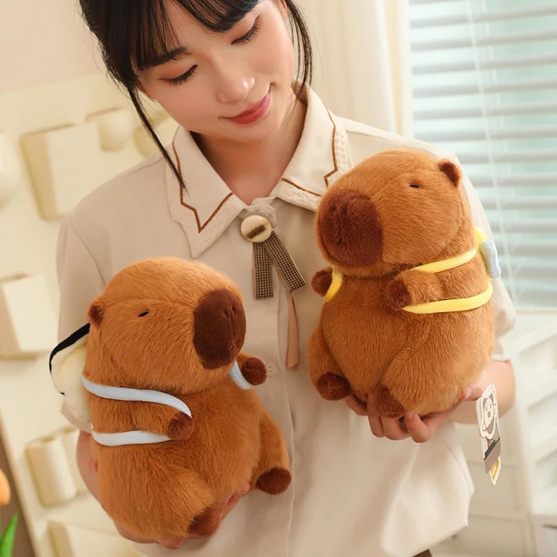 Kawaiimi - kawaii plushies for girls & kids - Back to School Capybara Plushies - 12