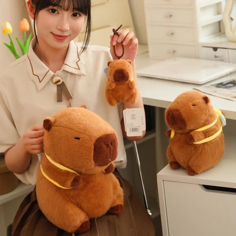 Kawaiimi - kawaii plushies for girls & kids - Back to School Capybara Plushies - 28