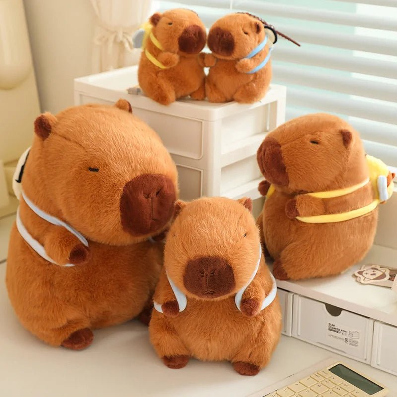 Kawaiimi - kawaii plushies for girls & kids - Back to School Capybara Plushies - 14