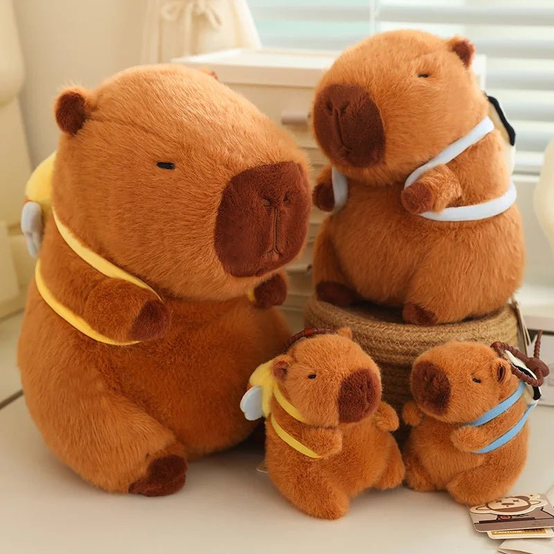 Kawaiimi - kawaii plushies for girls & kids - Back to School Capybara Plushies - 4