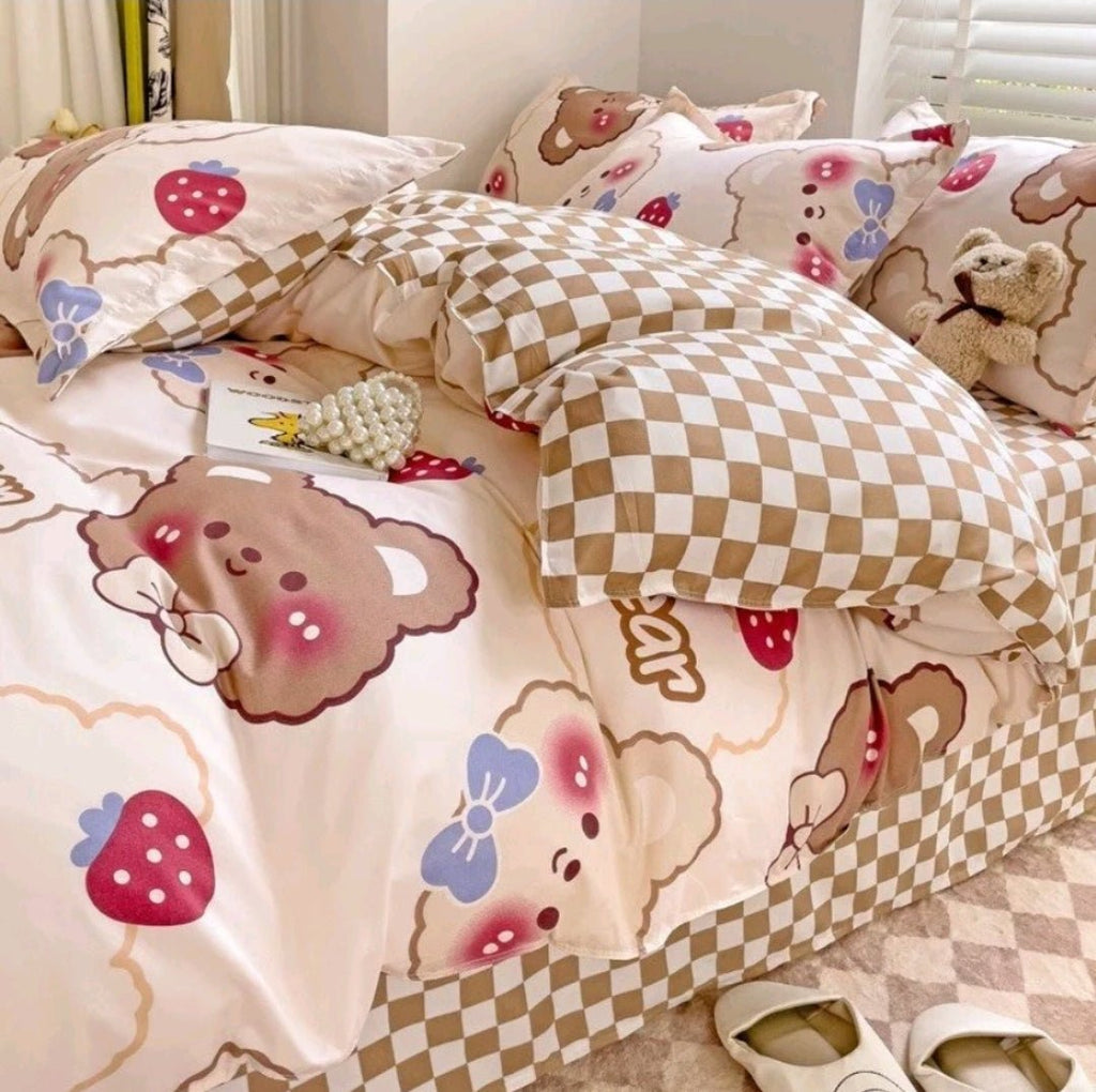 Kawaiimi - bed sets duvet covers & bedsheets - Bearberry Bedding Set - 2