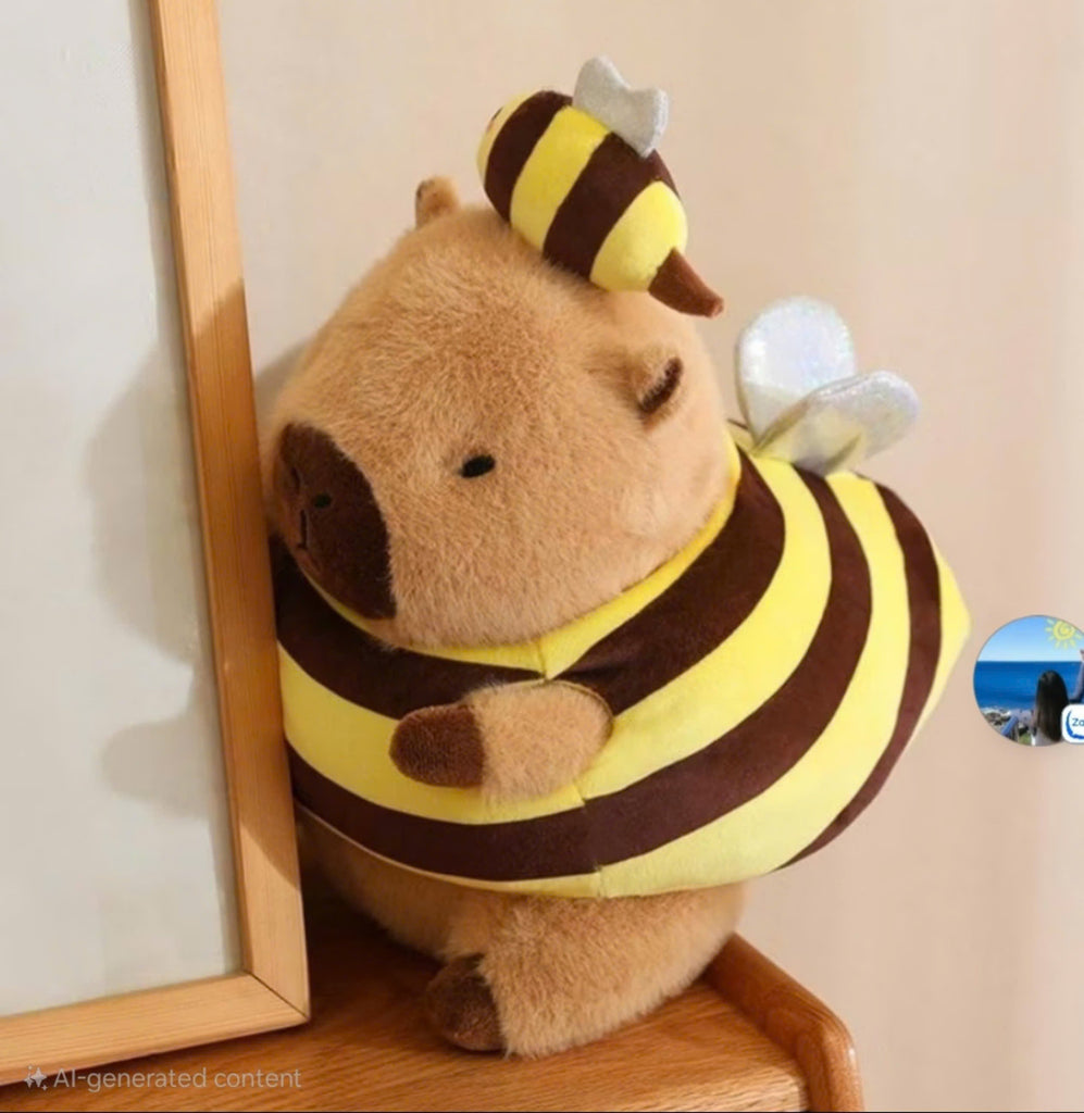 Kawaiimi - plushies for girls - Beetiful Capybara Plushie Friend - 3