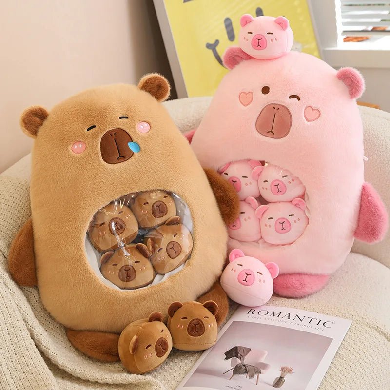 Kawaiimi - cute plushies for women & adults - CappyPig Baby Plush Bundle - 1