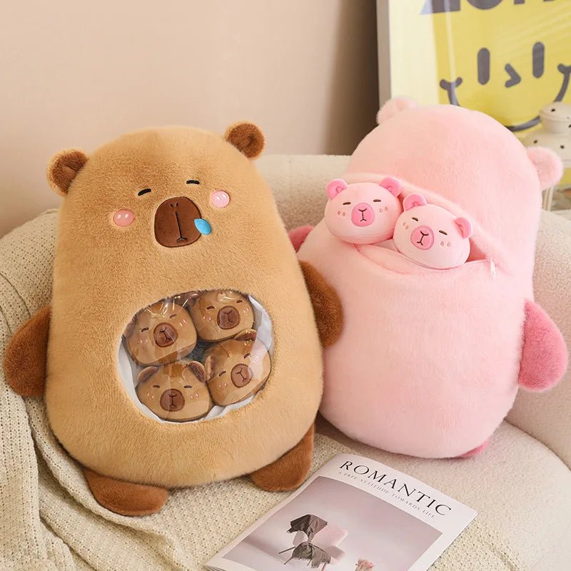 Kawaiimi - cute plushies for women & adults - CappyPig Baby Plush Bundle - 9