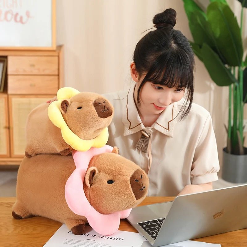 Kawaiimi - kawaii plushies for girls & kids - Capybara Garden Friend Plushies - 6