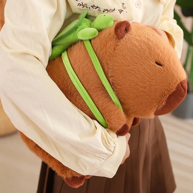 Kawaiimi - cute soft plush toys for children - Capybara School Buddy Plushie - 7