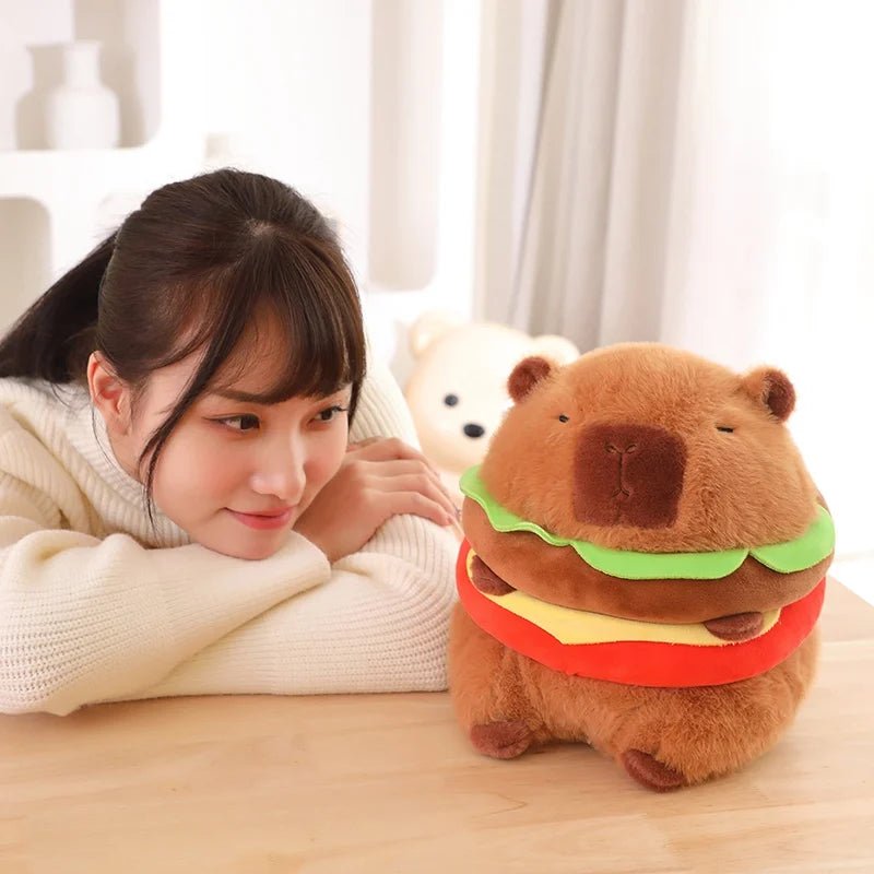Kawaiimi - gifts for special occasions - Capyburger Bara-Bites Plushie - 5