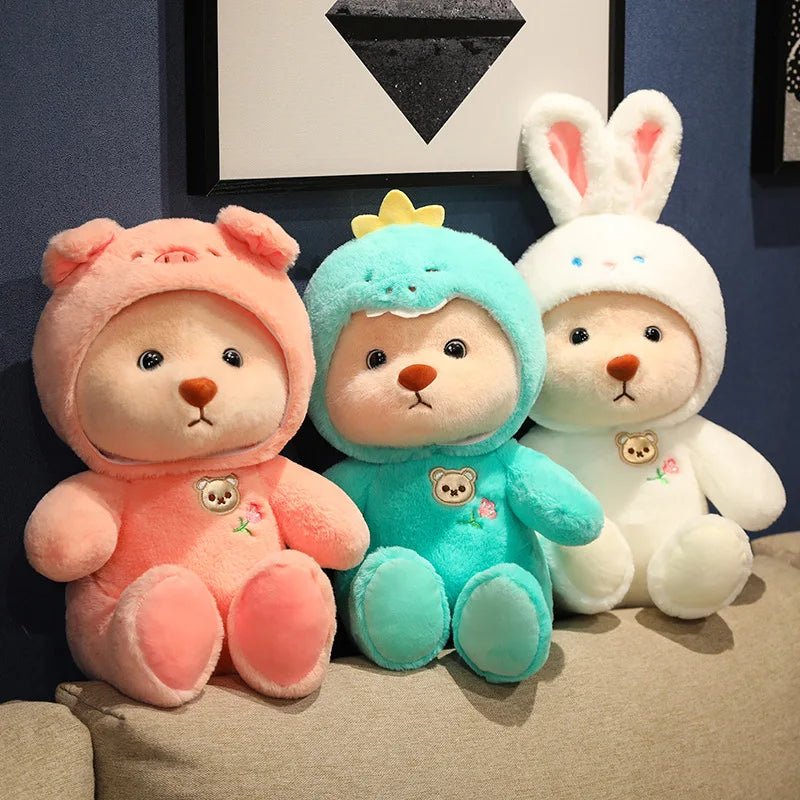 Kawaiimi - cute soft plush toys for children - Cosplay Baby Bear Plushies - 7