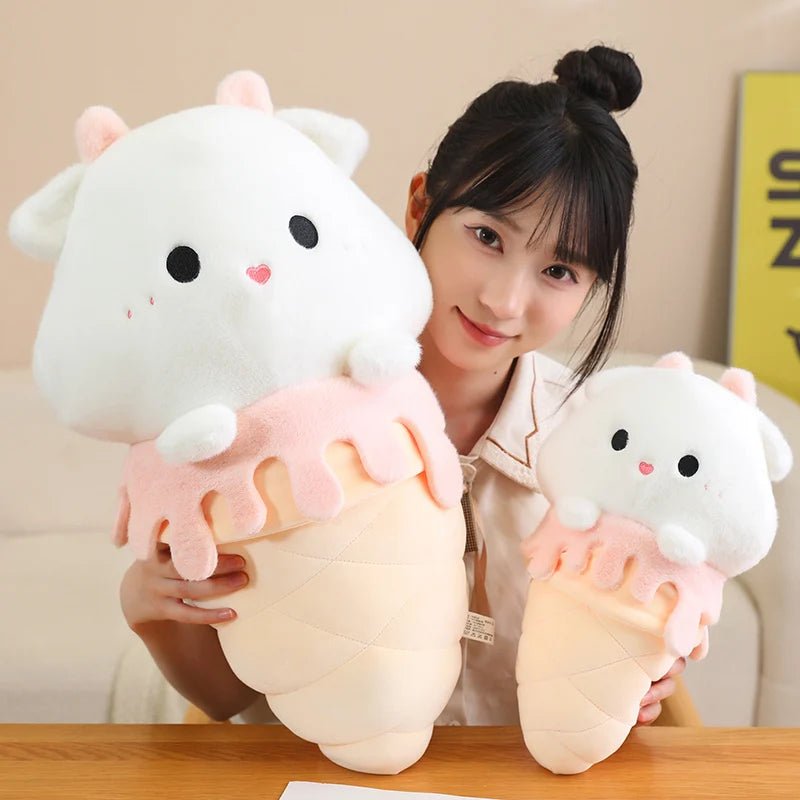 Kawaiimi - cute soft plush toys for children - Cute Ice Cream Plush Friends - 9