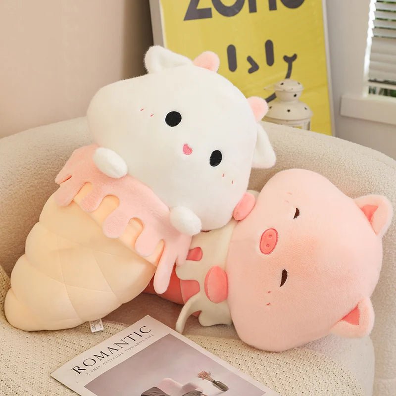 Kawaiimi - cute soft plush toys for children - Cute Ice Cream Plush Friends - 11