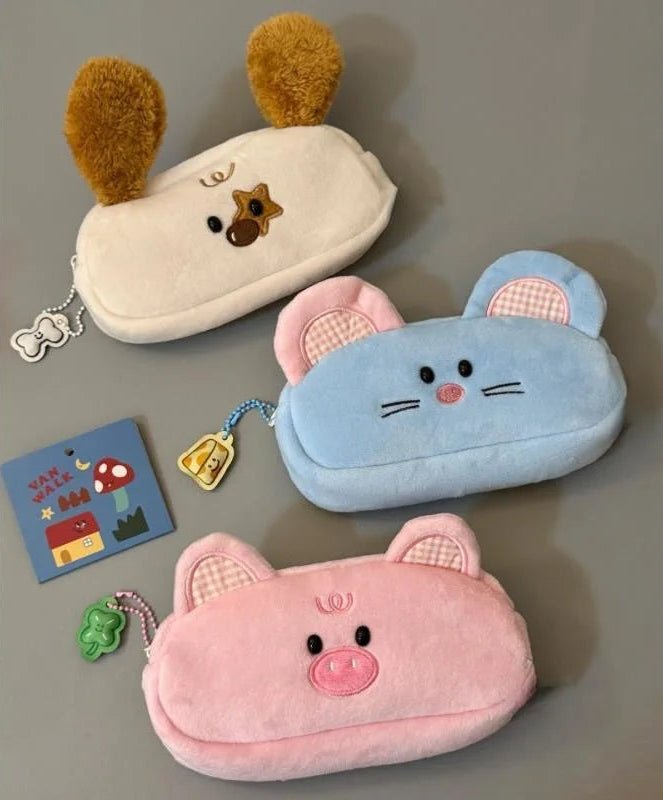 Kawaiimi - makeup pouch - Cute Pet Kstyle Pencil Case - 4