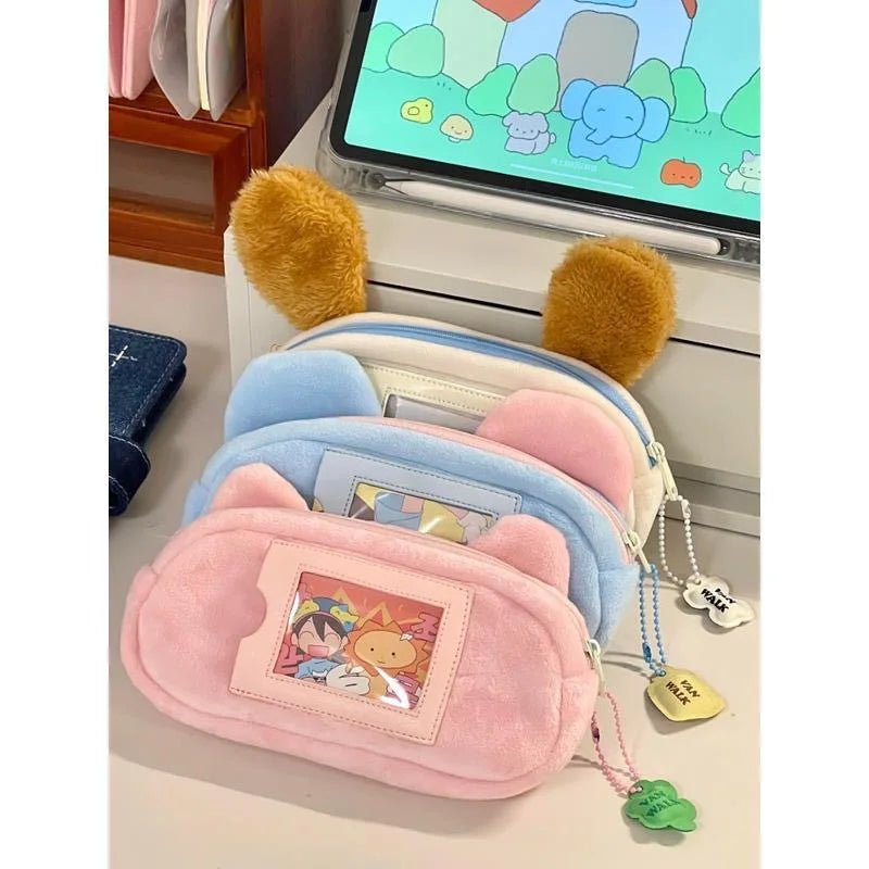 Kawaiimi - makeup pouch - Cute Pet Kstyle Pencil Case - 2