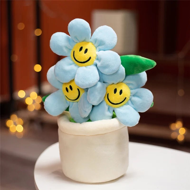 Kawaiimi - plush toys for home decor - Daisy Delights Cuddle Pot - 12