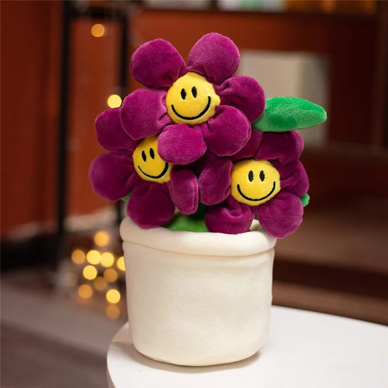 Kawaiimi - plush toys for home decor - Daisy Delights Cuddle Pot - 15