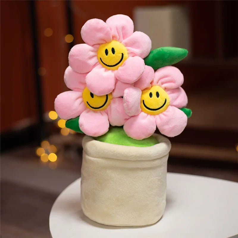 Kawaiimi - plush toys for home decor - Daisy Delights Cuddle Pot - 11