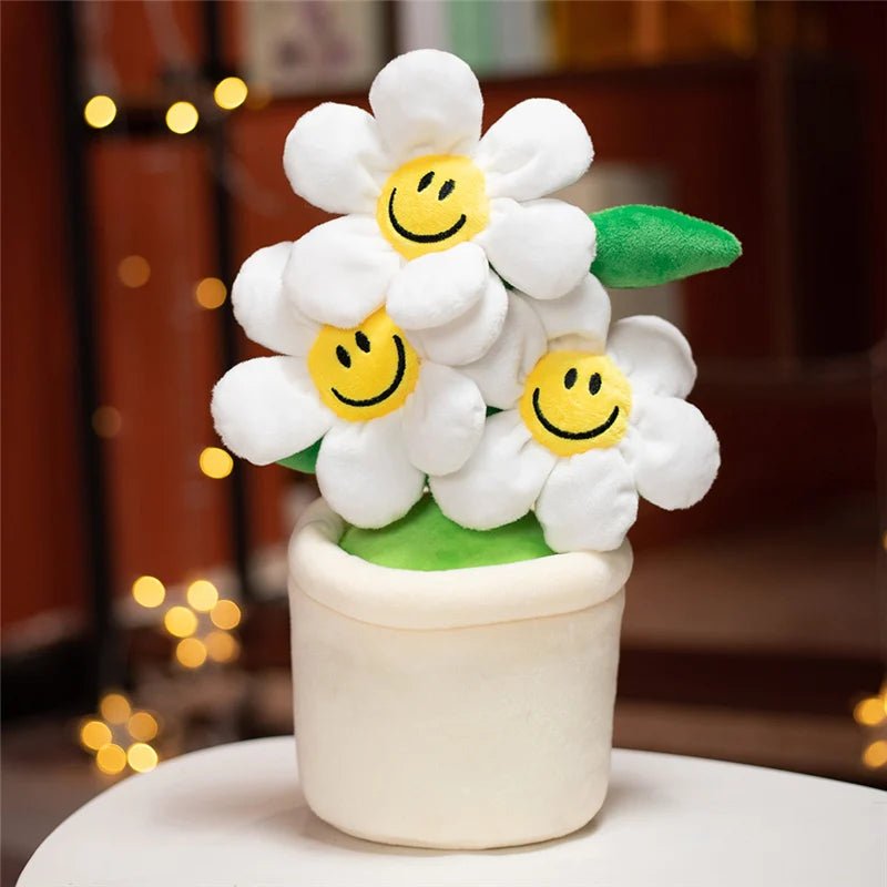 Kawaiimi - plush toys for home decor - Daisy Delights Cuddle Pot - 9