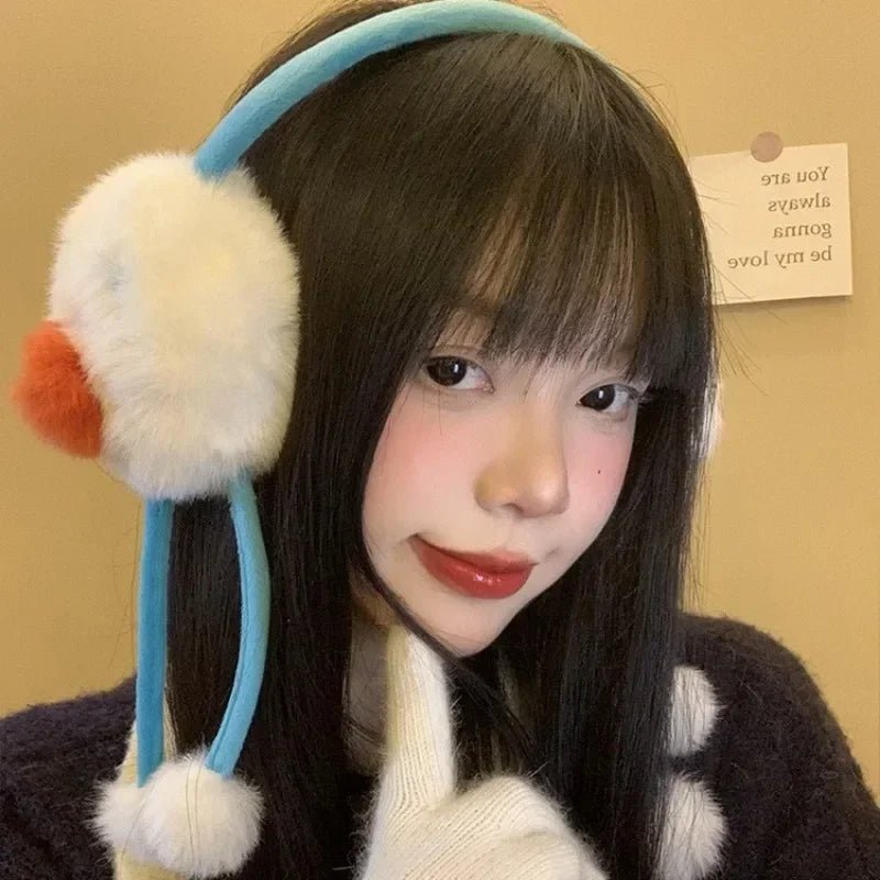 Kawaiimi - hair bands, hair ties & scrunchies - Funky Snowman Hairband - 3