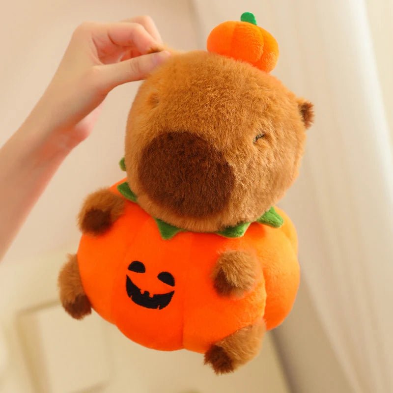 Kawaiimi - halloween gift ideas - Halloween Capybara Pumpkin Plushie - 14