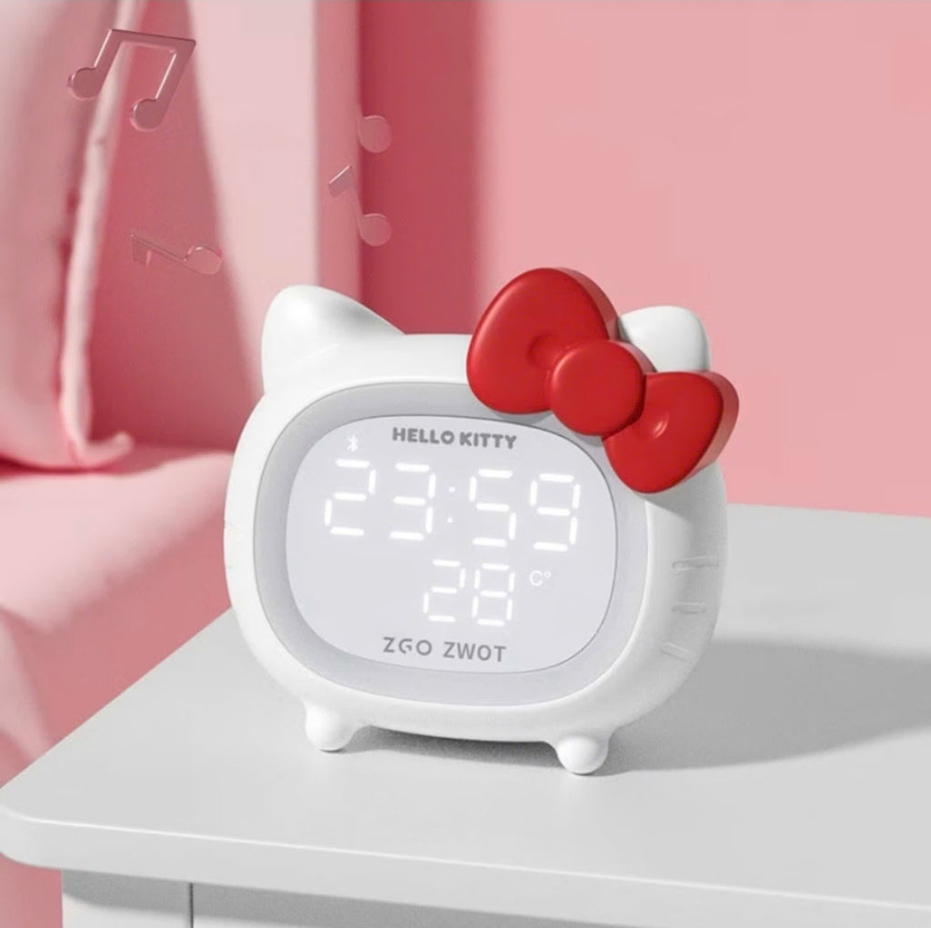 Kawaiimi - multifunction alarm clock and speaker - Hello Kitty Alarm Bluetooth Speaker - 1