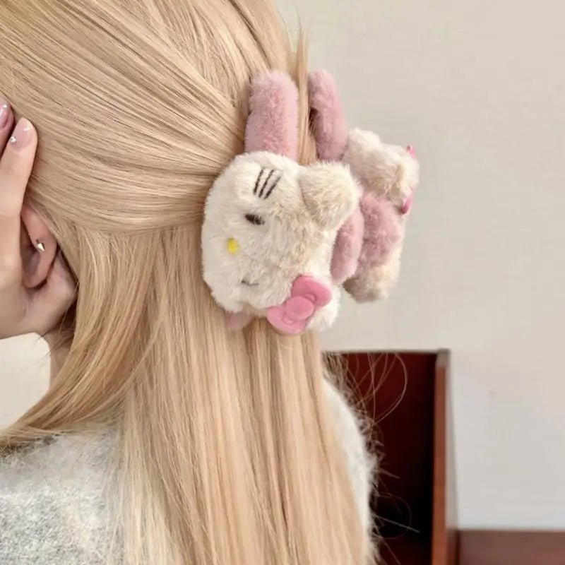 Kawaiimi - hairclips, hair hoops & barrettes - Hello Kitty Kawaii Studio Claw Clip - 2