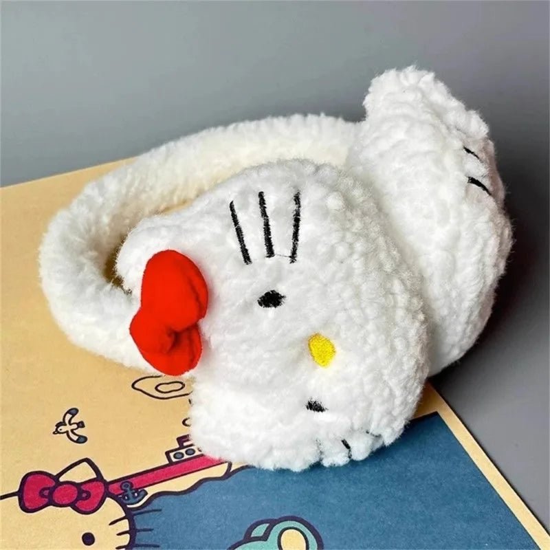 Kawaiimi - furry headbands - Hello Kitty Winter Earmuffs - 1