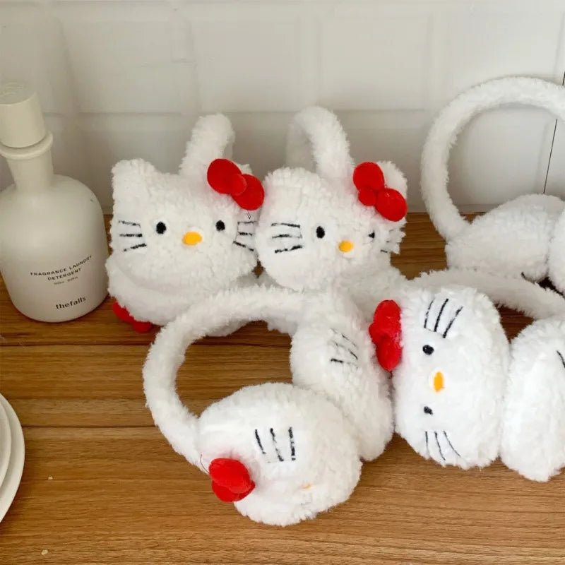 Kawaiimi - furry headbands - Hello Kitty Winter Earmuffs - 2