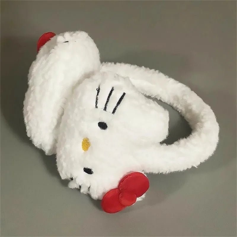 Kawaiimi - furry headbands - Hello Kitty Winter Earmuffs - 3