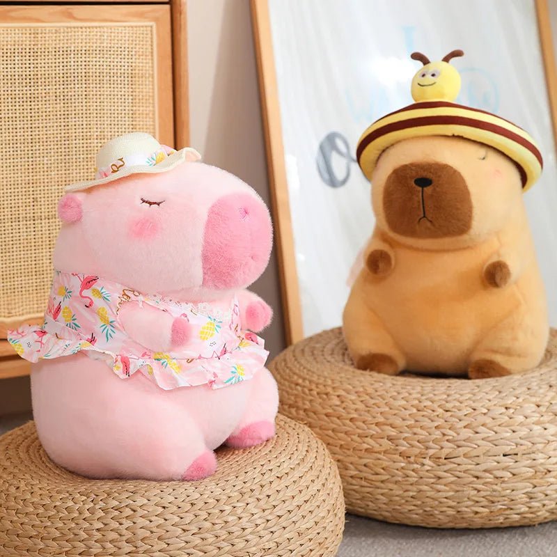 Kawaiimi - plush toys gift ideas - Holiday Vacation Capybara Plushies - 9