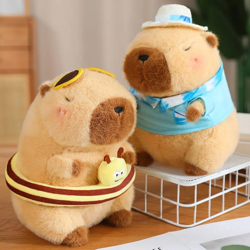 Kawaiimi - plush toys gift ideas - Holiday Vacation Capybara Plushies - 7