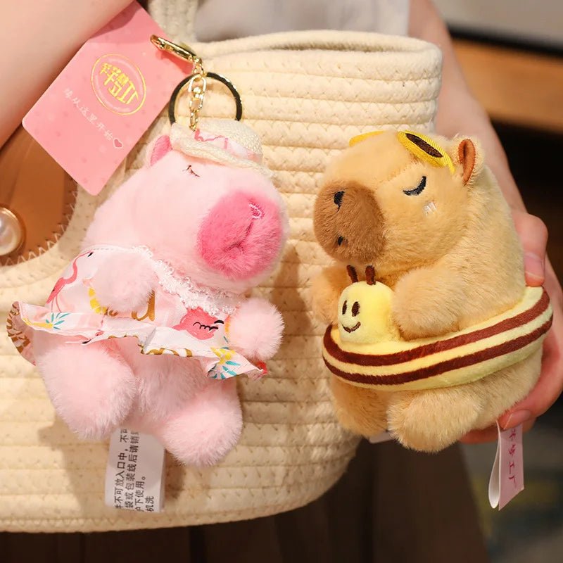 Kawaiimi - plush toys gift ideas - Holiday Vacation Capybara Plushies - 19