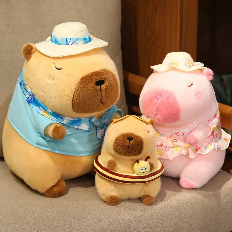 Kawaiimi - plush toys gift ideas - Holiday Vacation Capybara Plushies - 20