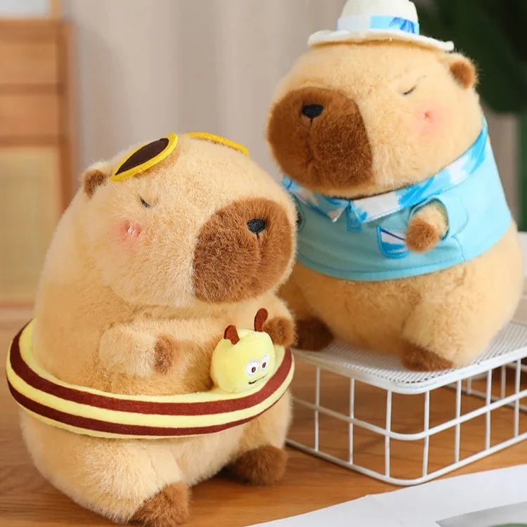 Kawaiimi - plush toys gift ideas - Holiday Vacation Capybara Plushies - 23