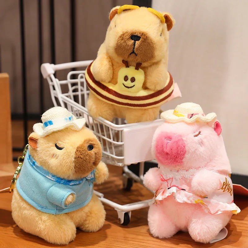 Kawaiimi - plush toys gift ideas - Holiday Vacation Capybara Plushies - 6