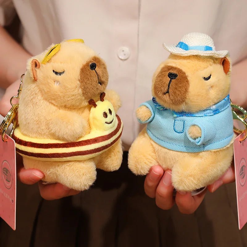 Kawaiimi - plush toys gift ideas - Holiday Vacation Capybara Plushies - 4