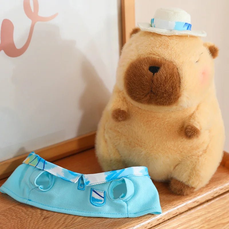 Kawaiimi - plush toys gift ideas - Holiday Vacation Capybara Plushies - 17