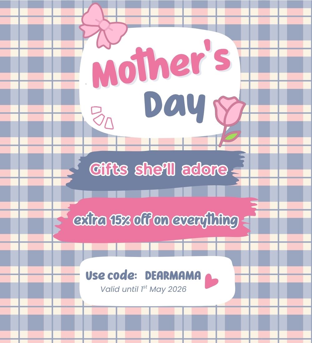 Kawaiimi Mother’s Day promotion showcasing cute plush toys and thoughtful gift ideas to celebrate moms with sweet and cozy presents.