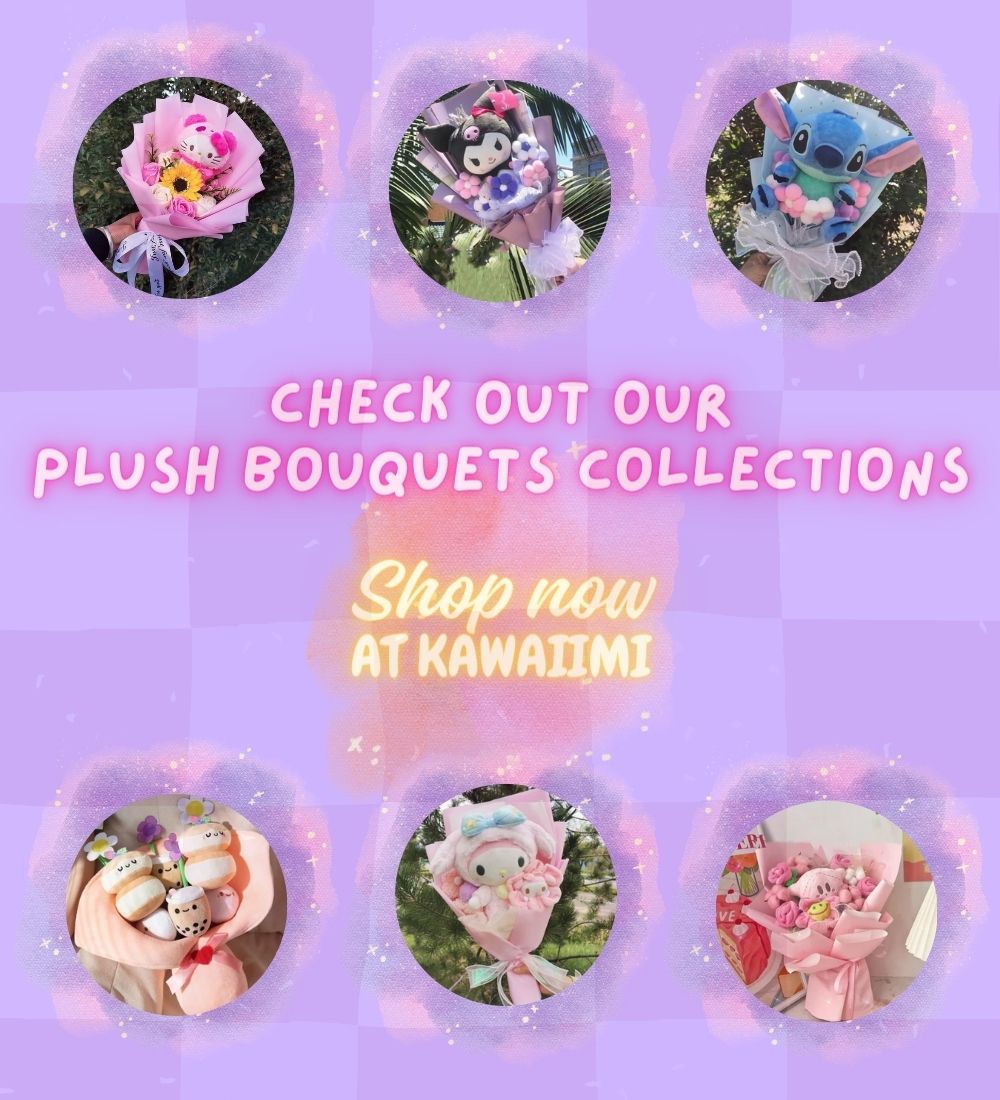 plush flower bouquet sale-great offers on kawaii gifts, sanrio gifts, plush toys, night lights, bags, purses, sleepwear, plush bouquets and gifts for special occasions-free shipping 