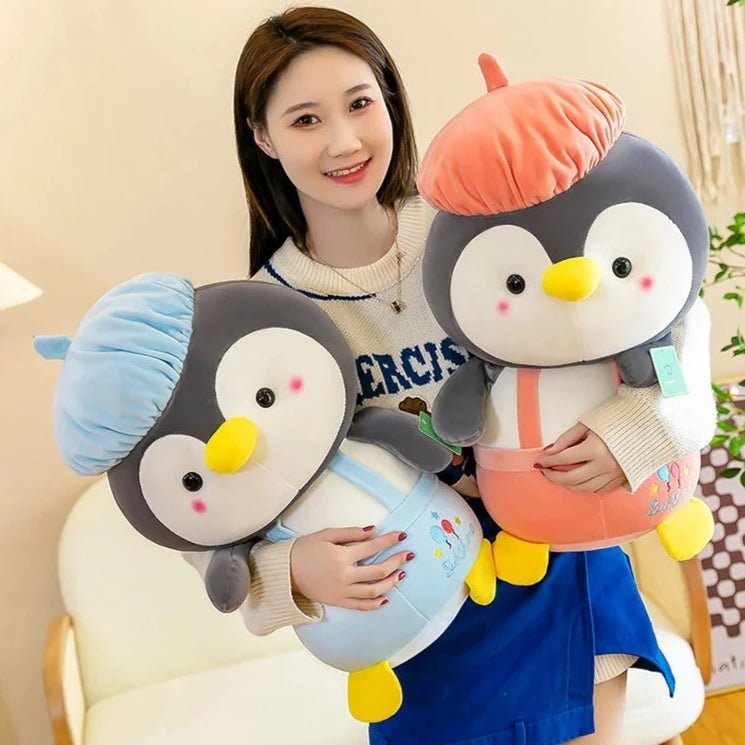 Kawaiimi - cute gift for someone special - Penguin Picasso Plushie - 2