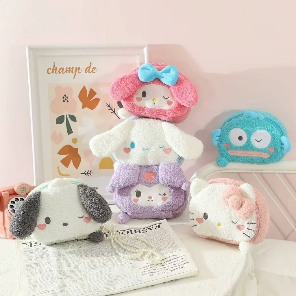 Kawaiimi - cute purses for women and kids - Sanrio Cosmetic Storage Bag - 1